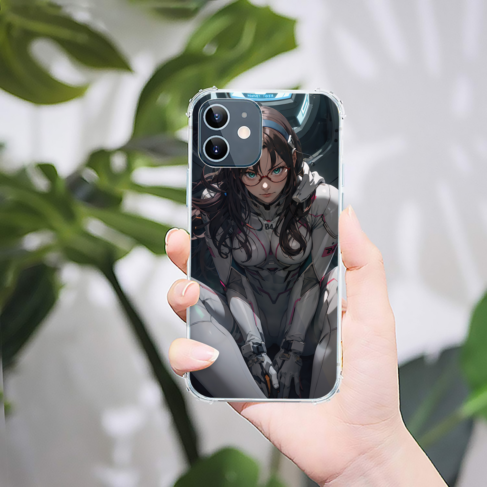 （画像用） EVA 新世紀エヴァンゲリオン 【iPhone 12シリーズ対応】透明スマホケース（クリアソフトケース）